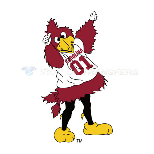 South Carolina Gamecocks Logo T-shirts Iron On Transfers N6195 - Click Image to Close